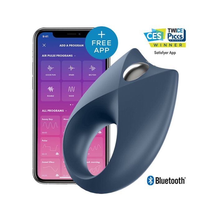 Satisfyer royal one - vibrating ring with app