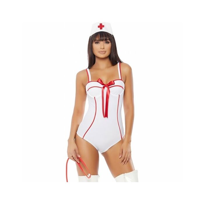 In perfect health sexy nurse costume - white