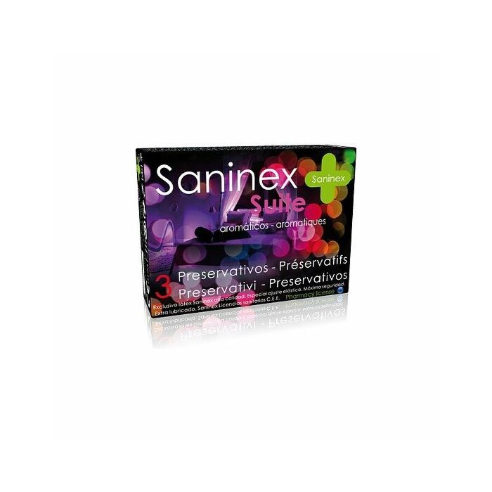 Saninex condoms suite 3 units