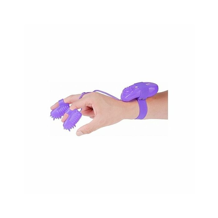 Neon magic touch finger fun purple
