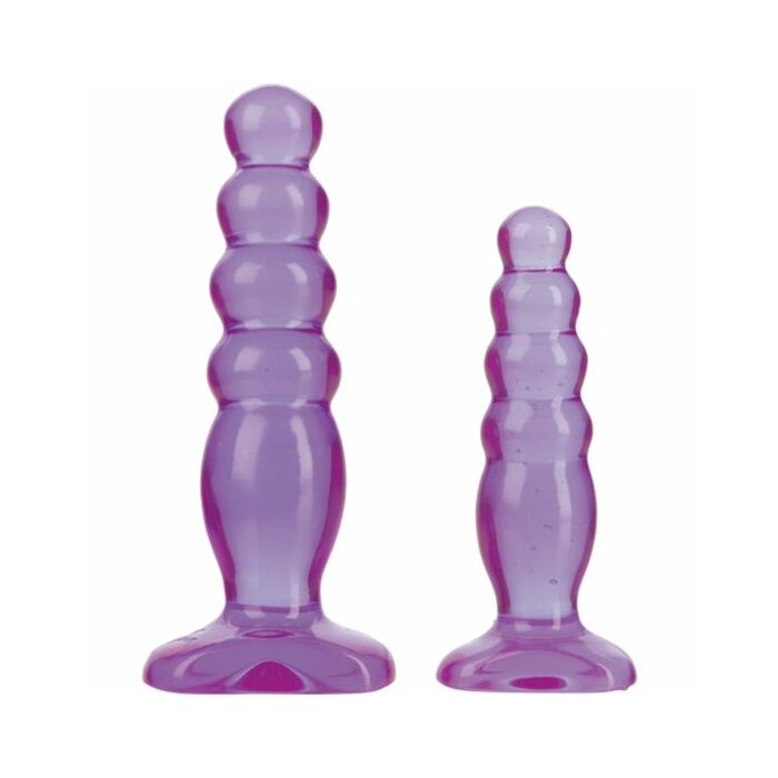 Crystal jellies anal kit purple