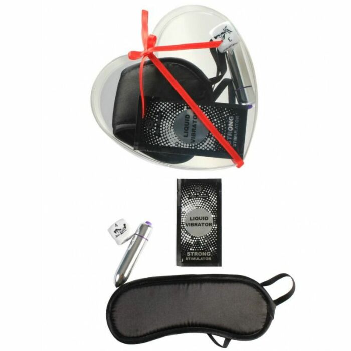 Secretplay strong love kit dice + monodose + bullet + blindfold