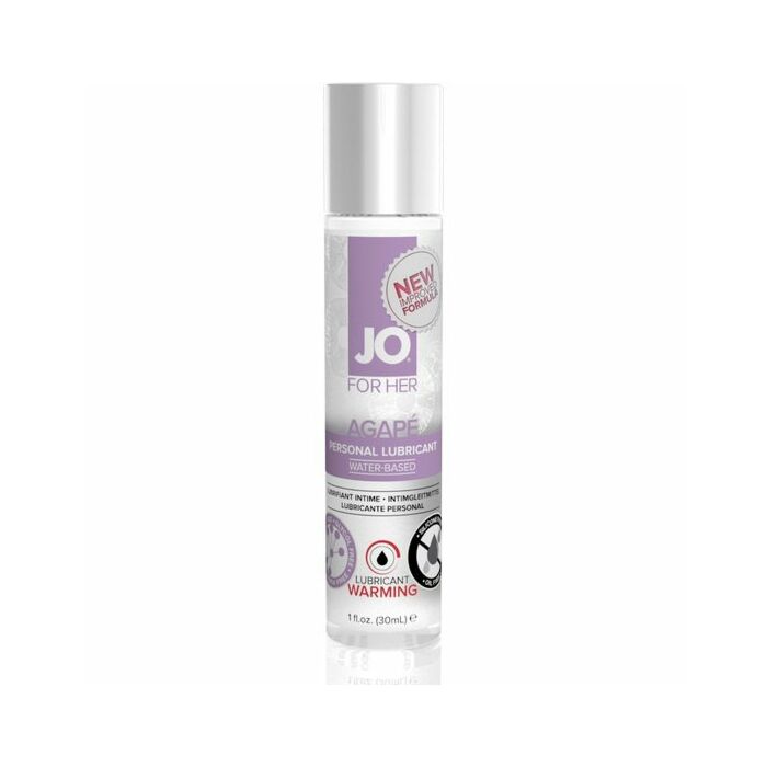 Jo agape lubricant warming 30 ml