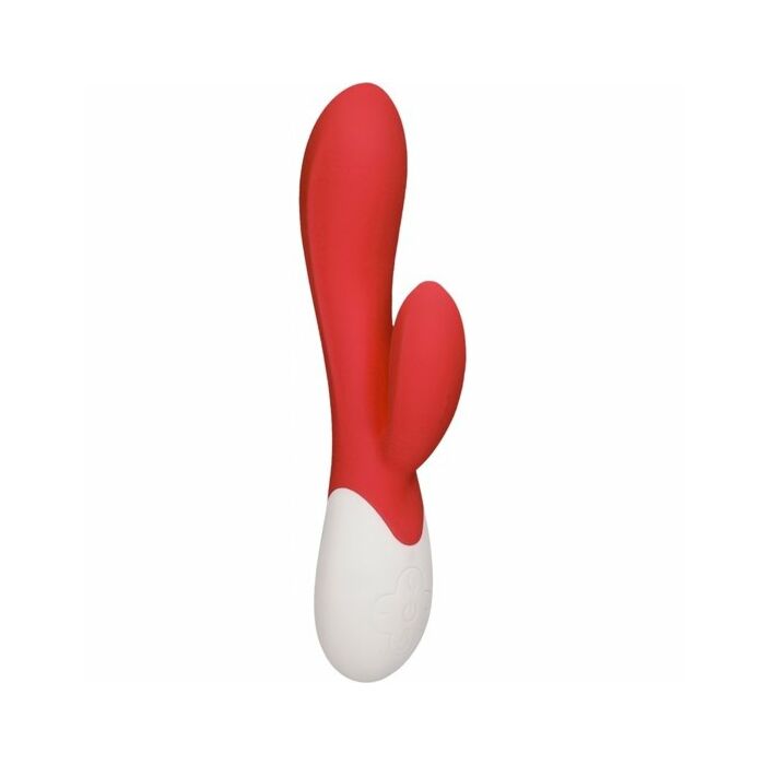 Passion - rechargeable heating g-spot rabbit vibrator  - red