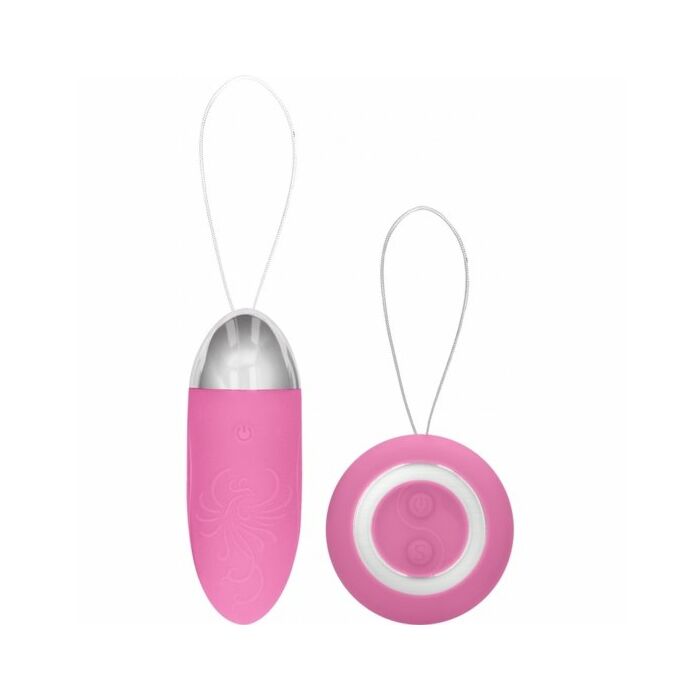 Luca rechargeable remote control vibrating egg pink