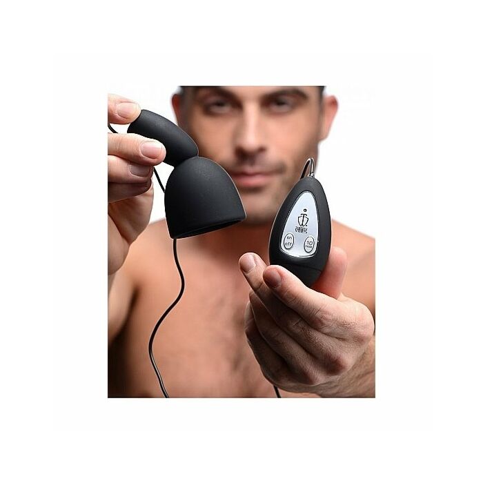 Deluxe 10 mode silicone penis head teaser