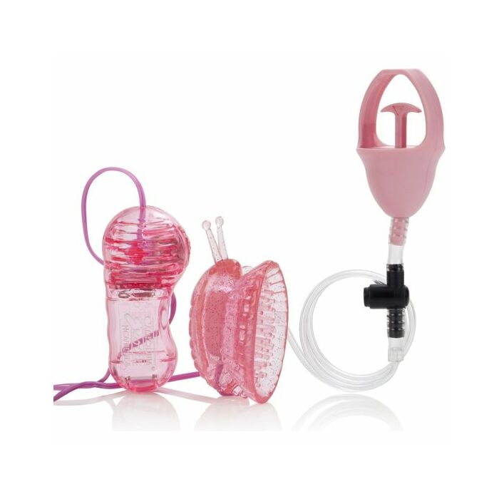 Butterfly clitoral pump