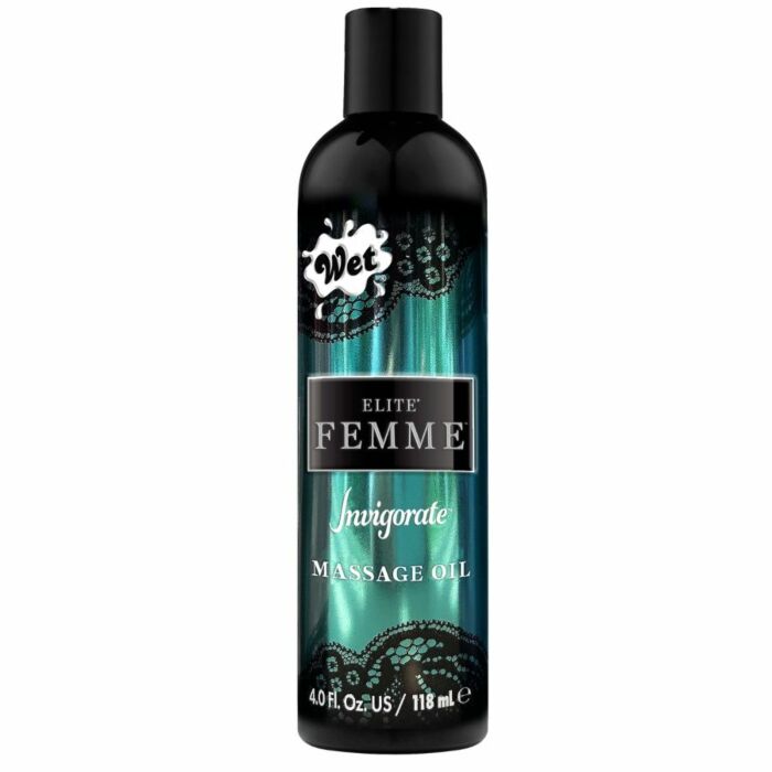 Wet elite femme massage oil and bath invigorate 118 ml