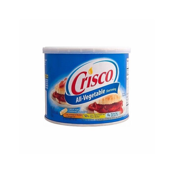 Crisco all-vegetable shortening - 453gr