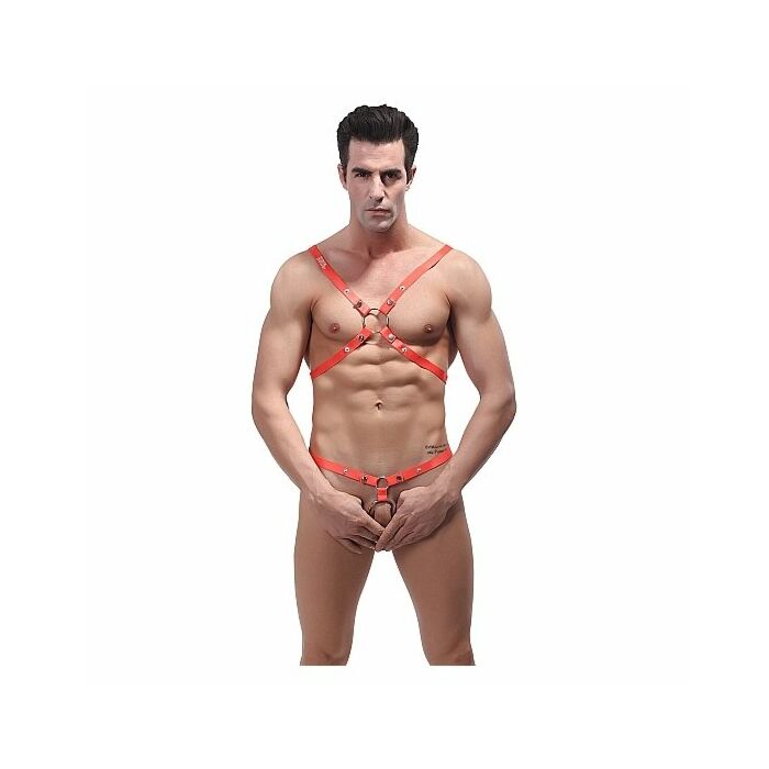 Male power rip off harness set orange