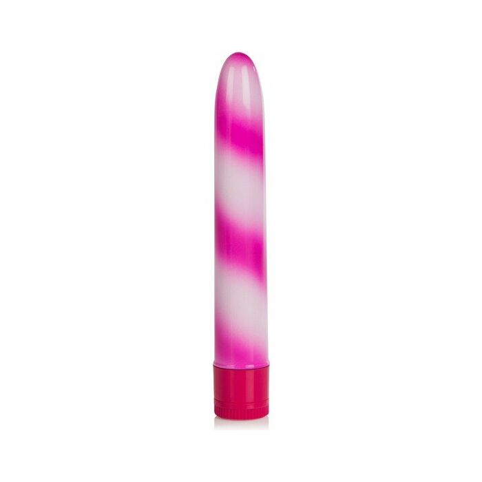 Candy cane massager pink