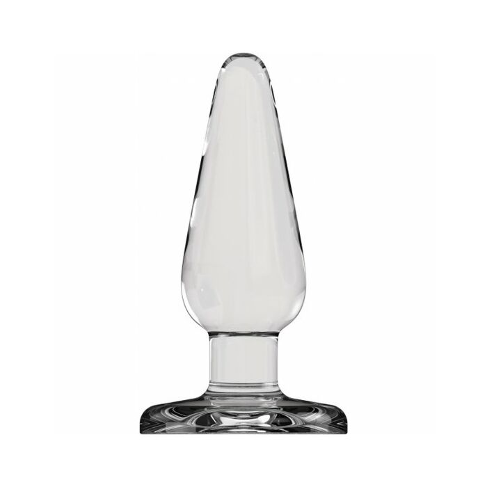 Butt plug - basic - 3 inch - glass