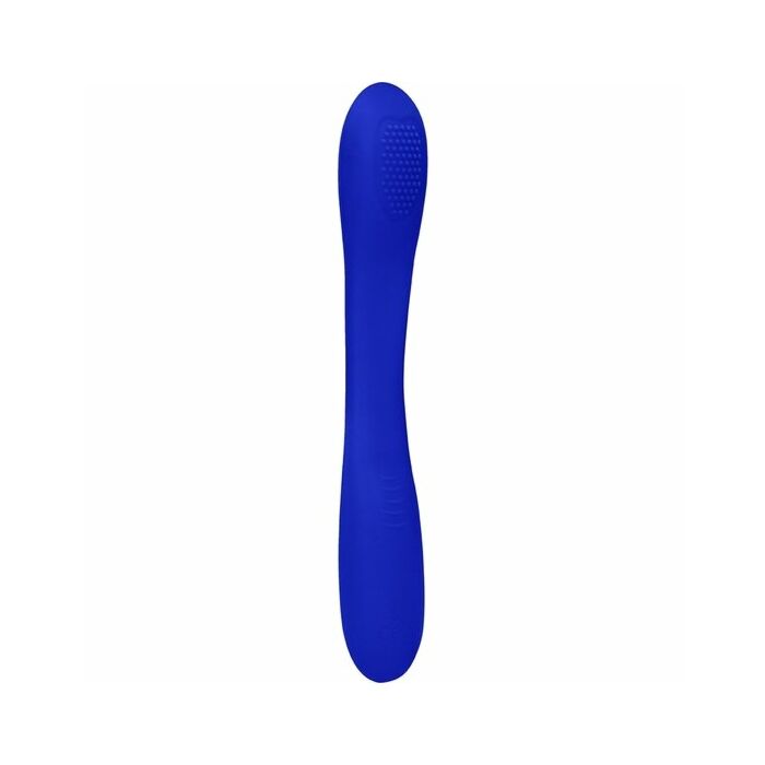 Double ended vibrator flex blue