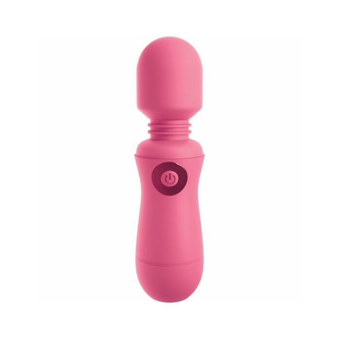 Omg! wands - rechargeable vibrande wand - pink