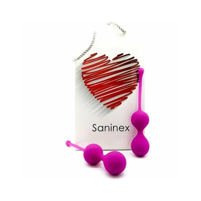 Saninex double clever balls purple