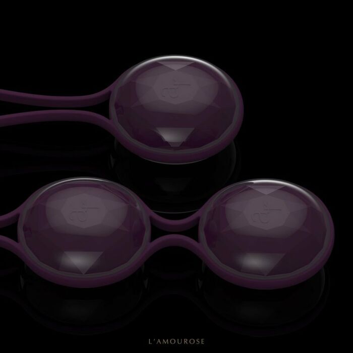 L amourose mya beads lite  plum