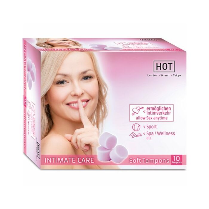 Hot intimate care soft tampons