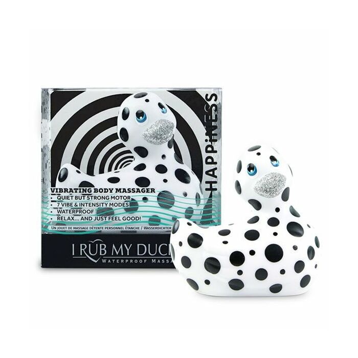 I rub my duckie 2.0 | happiness (white & black)