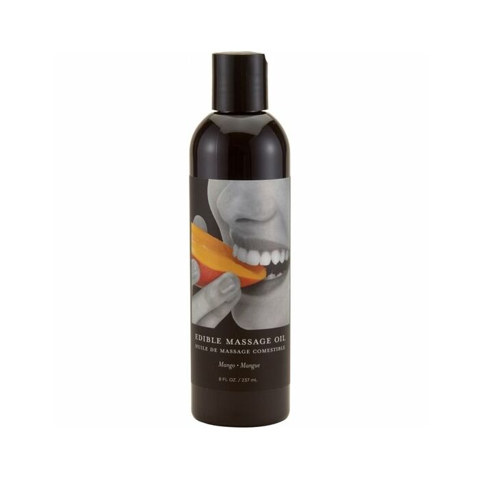 Earthly body mango edible massage oil
