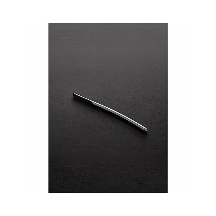 Single end dilator 8mm brushed steel