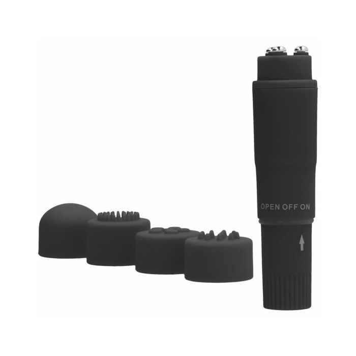 Soft touch pocket vibe - black