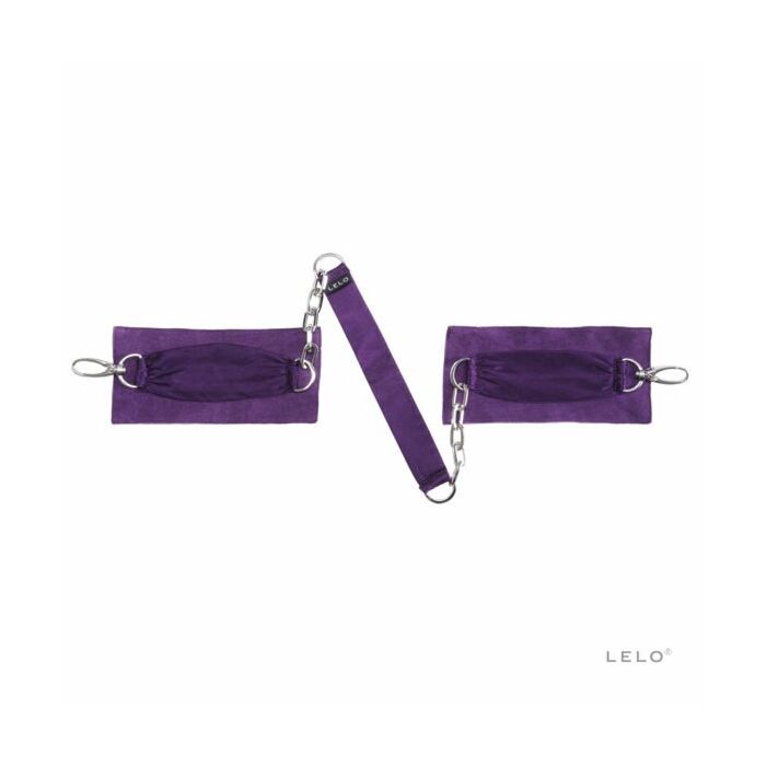 Lelo sutra chainlink cuffs purple