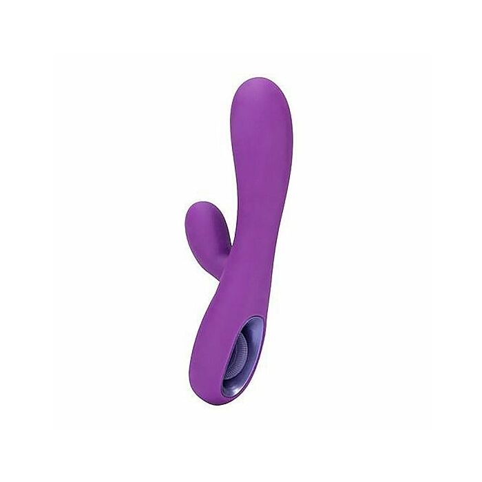 Ultrazone tease 6x rabbit style silicone vibe - purple