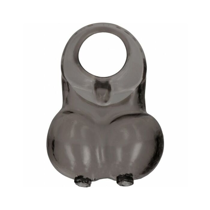 Sono no. 73 - soft squeeze scrotum ring - black