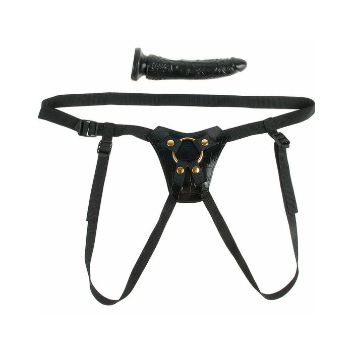 Fetish fantasy gold designer strap-on