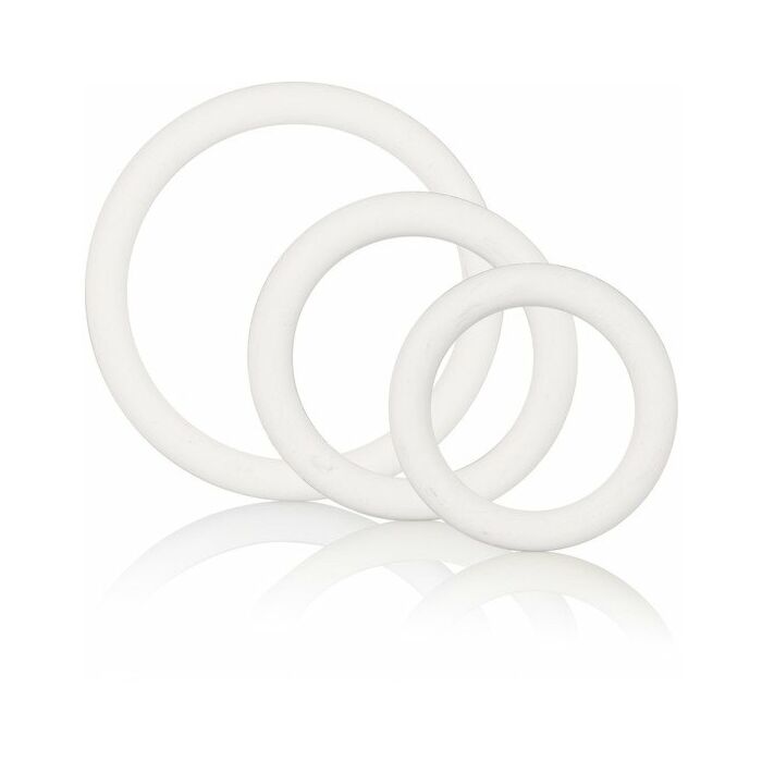Rubber ring white set 3pcs