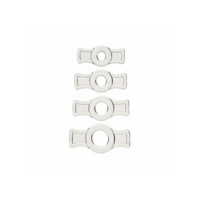 Titanmen cock ring set clear