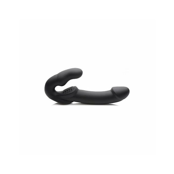 Su evoke super charged - vibrating strapless dildo - black