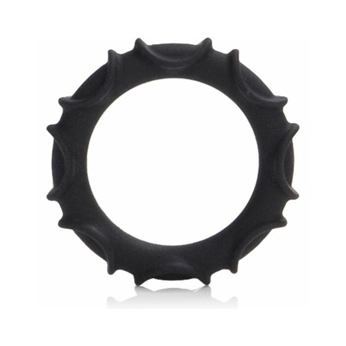 Atlas silicone ring black