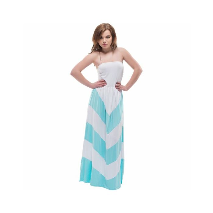 Purpura concept dress corato white