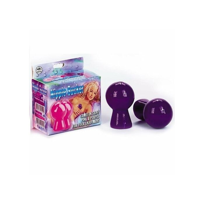 Nipple suckers purple
