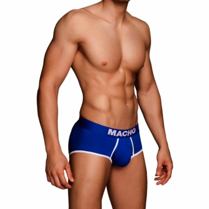 Male - ms089 blue sports briefs size xl