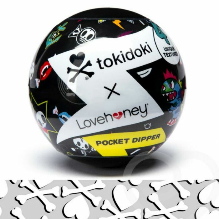 Tokidoki textured pleasure cup crossbones