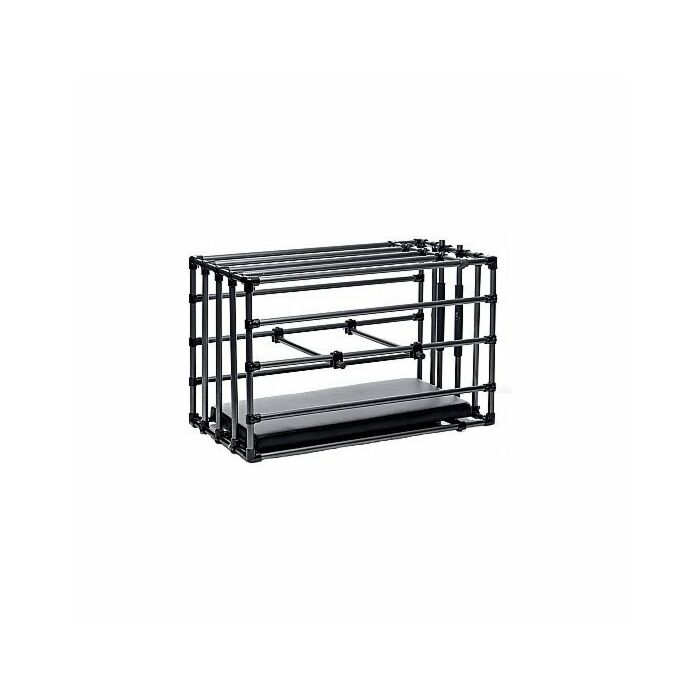 Kennel adjustable puppy cage with padded board