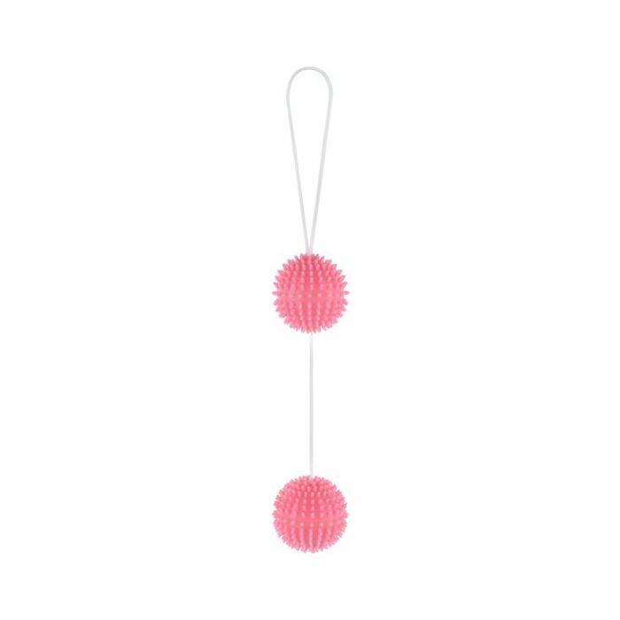 Girly giggle love balls soft pink