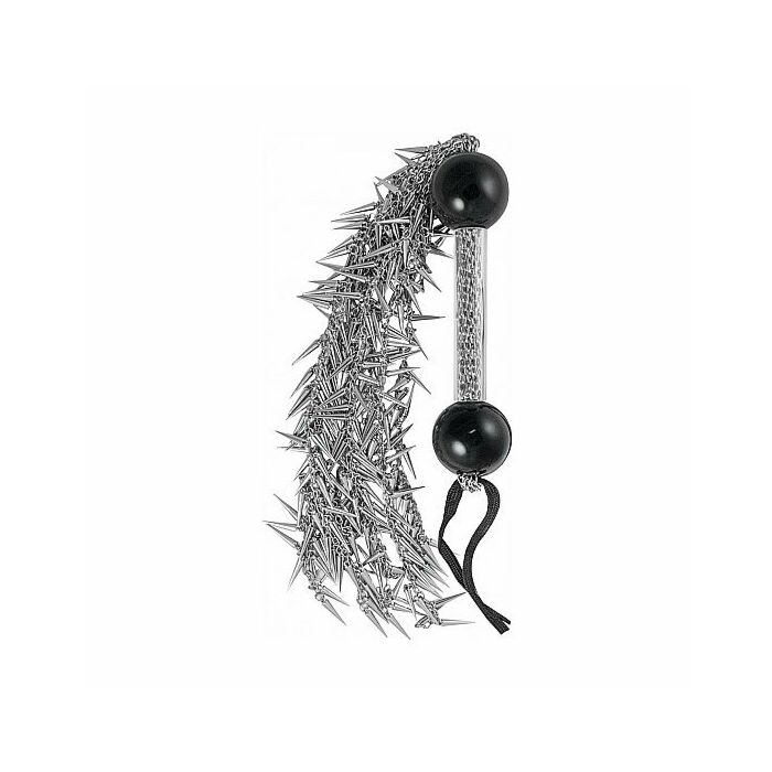 Dominant submissive collection spiked chain whip