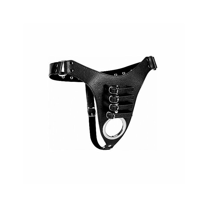 Male chasitty harness black