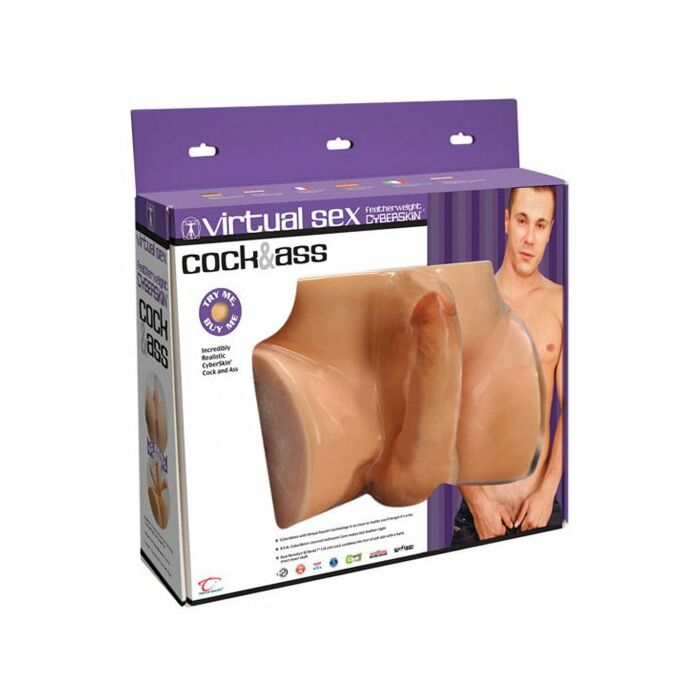 Virtual sex cock and ass cyberskin