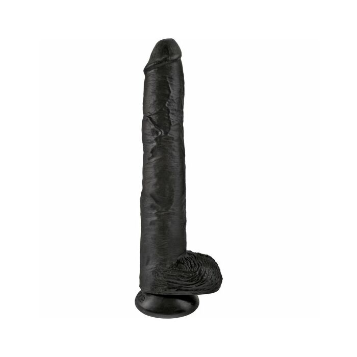 King cock 14 with balls black