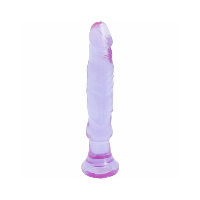 Anal starter 6 inch dong purple jelly