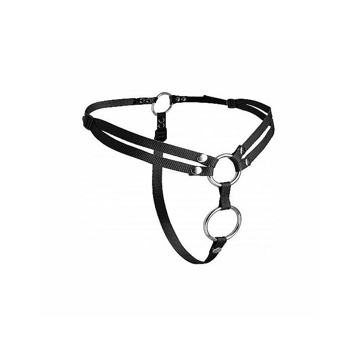 Unity double penetration strap on harness