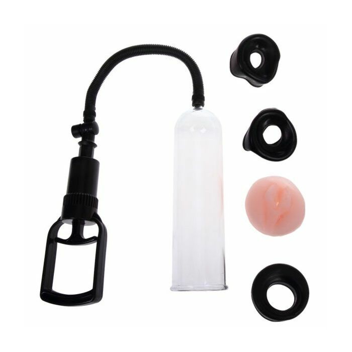 Precision pump with erection enhancer