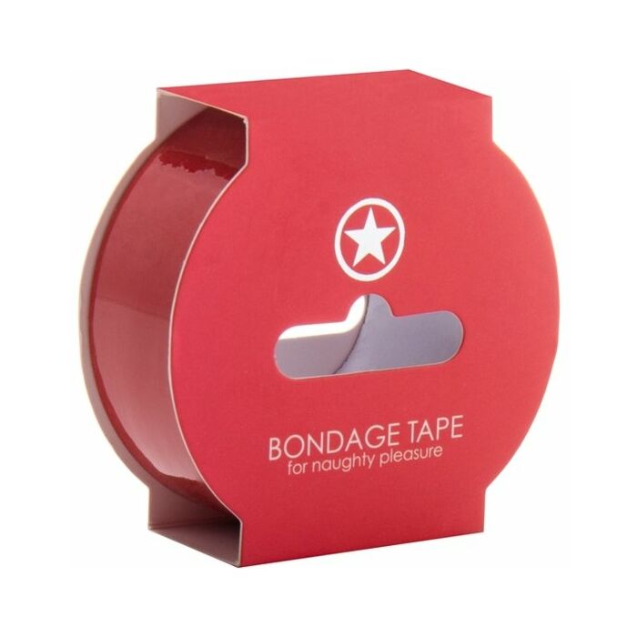 Non sticky bondage tape red