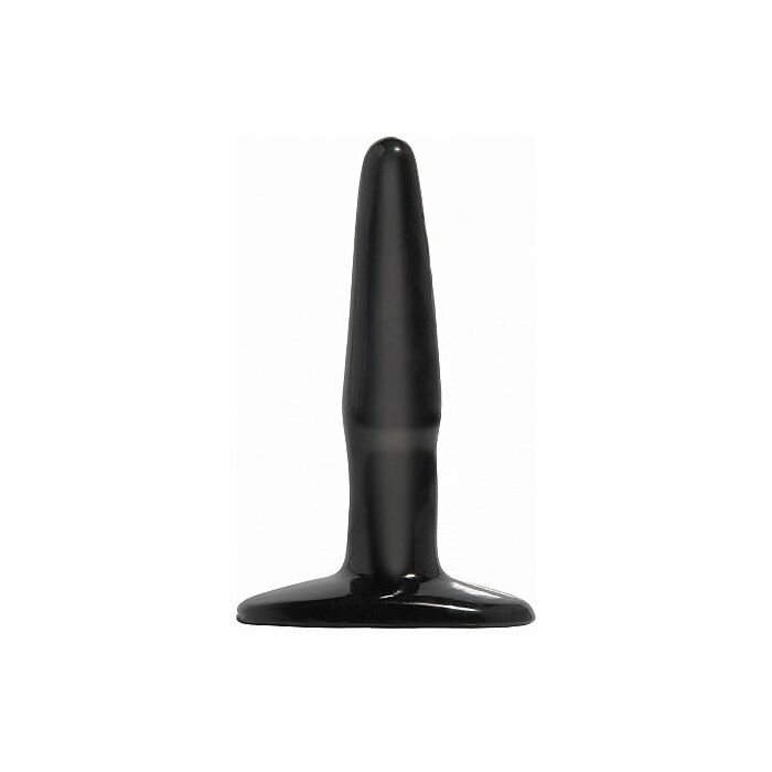 Basix rubber works mini butt plug 9 cm black