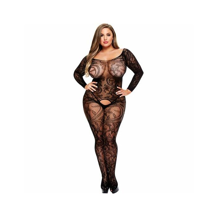 Longsleeve crotchless bodystocking