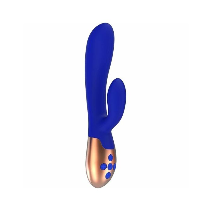 Heating g-spot vibrator - exquisite - blue